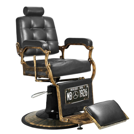Fauteuil Barbier Gabbiano Boss Noir