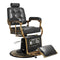 Fauteuil Barbier Gabbiano Boss Noir