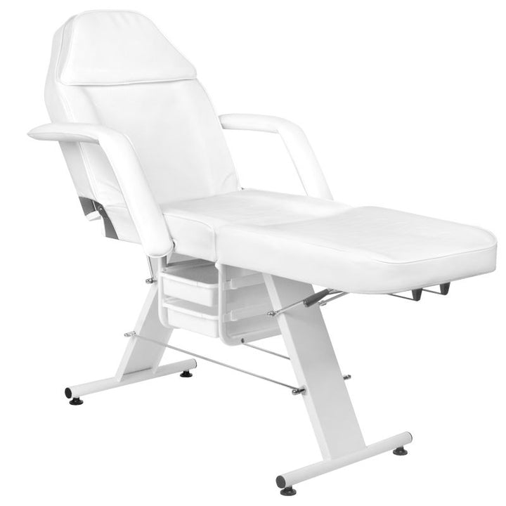 Fauteuil Esthétique Basic 202 avec Cuvettes Blanc 3