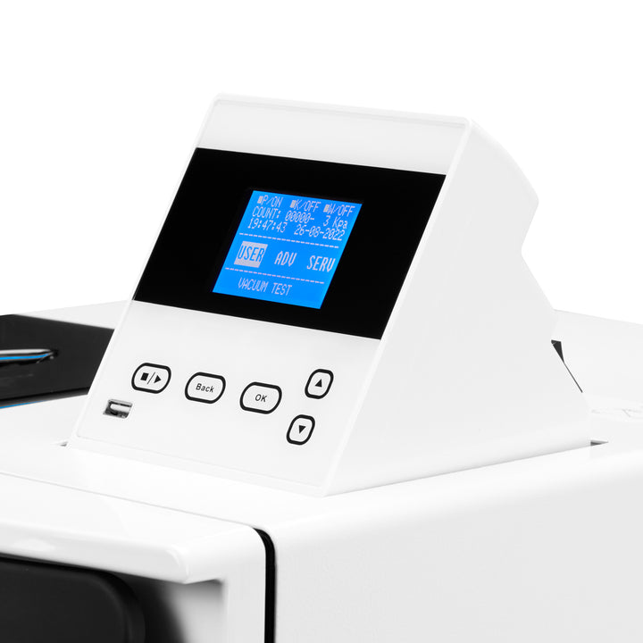 Autoclave Lafomed Compact Line LFSS12AC LCD avec Imprimante 12 L Classe B Médicale - image 7