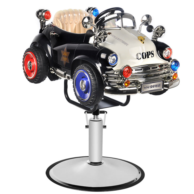 Fauteuil de Coiffeur Enfant Voiture Police B082