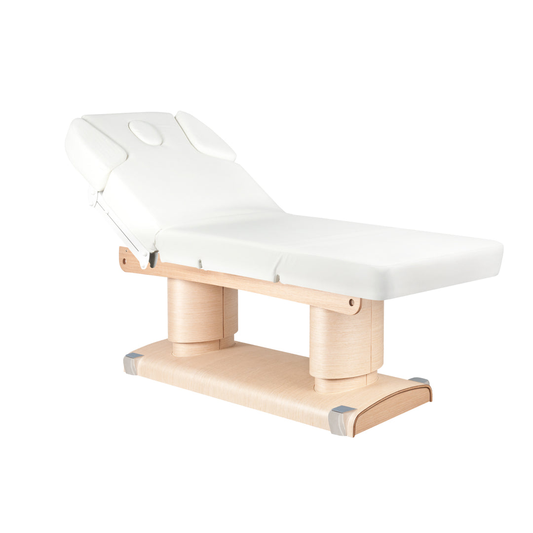 Table de massage électrique Azzurro 838 Blanc Chauffante