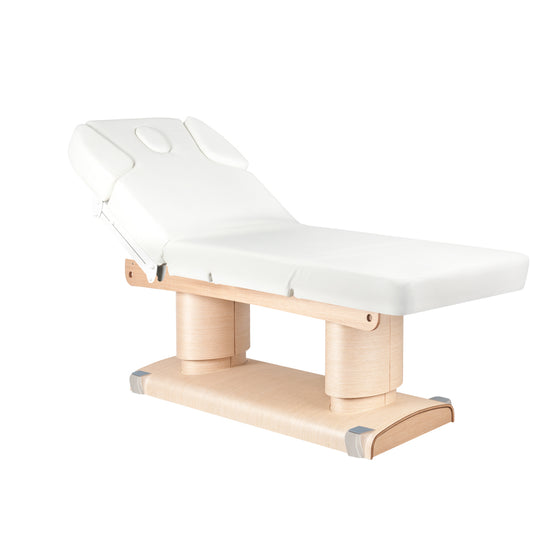 Table de massage électrique Azzurro 838 Blanc Chauffante