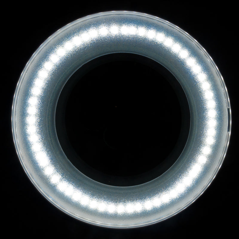 Lampe Loupe LED 60 SMD 5D avec Pince Elegante 6027 Blanc - image 3