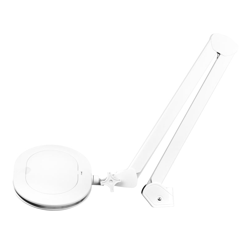 Lampe Loupe LED 60 SMD 5D avec Pince Intensité Réglable Elegante 6028 Blanc - image 2