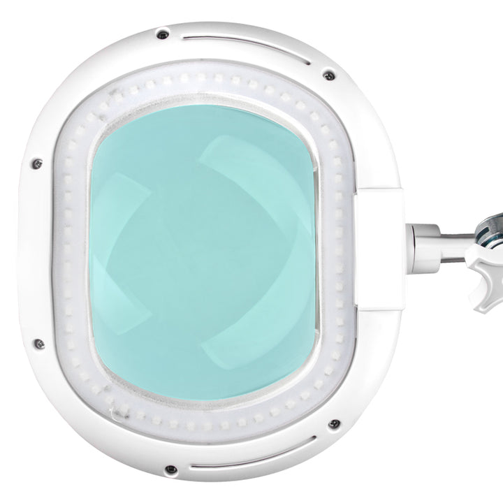 Lampe Loupe LED 60 SMD 5D avec Pince Intensité Réglable Elegante 6028 Blanc - image 3
