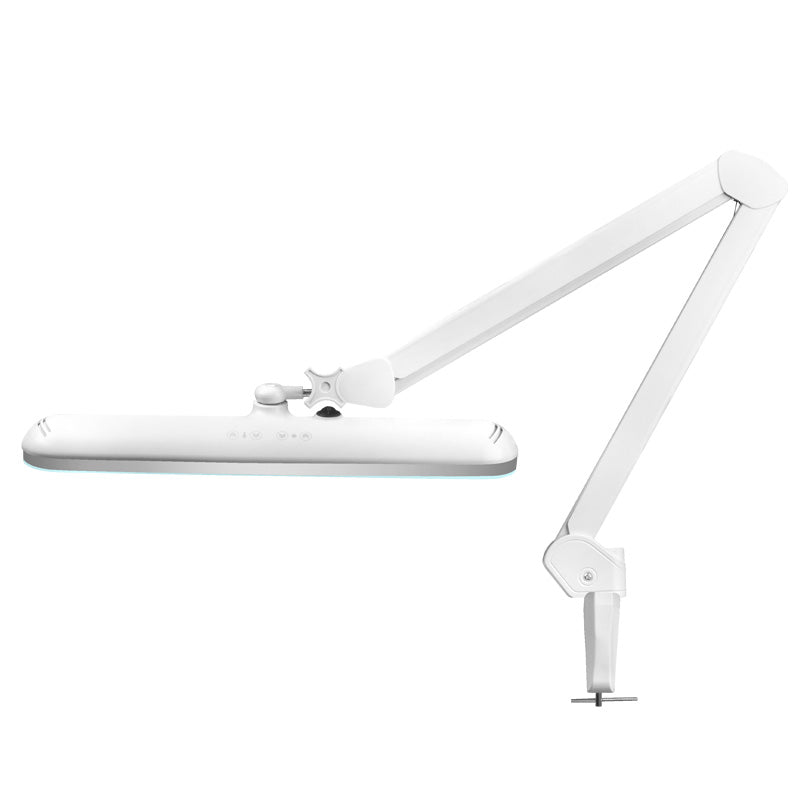 Lampe Esthétique avec Pince et Intensité et Couleur Réglables Elegante 801TL Blanc