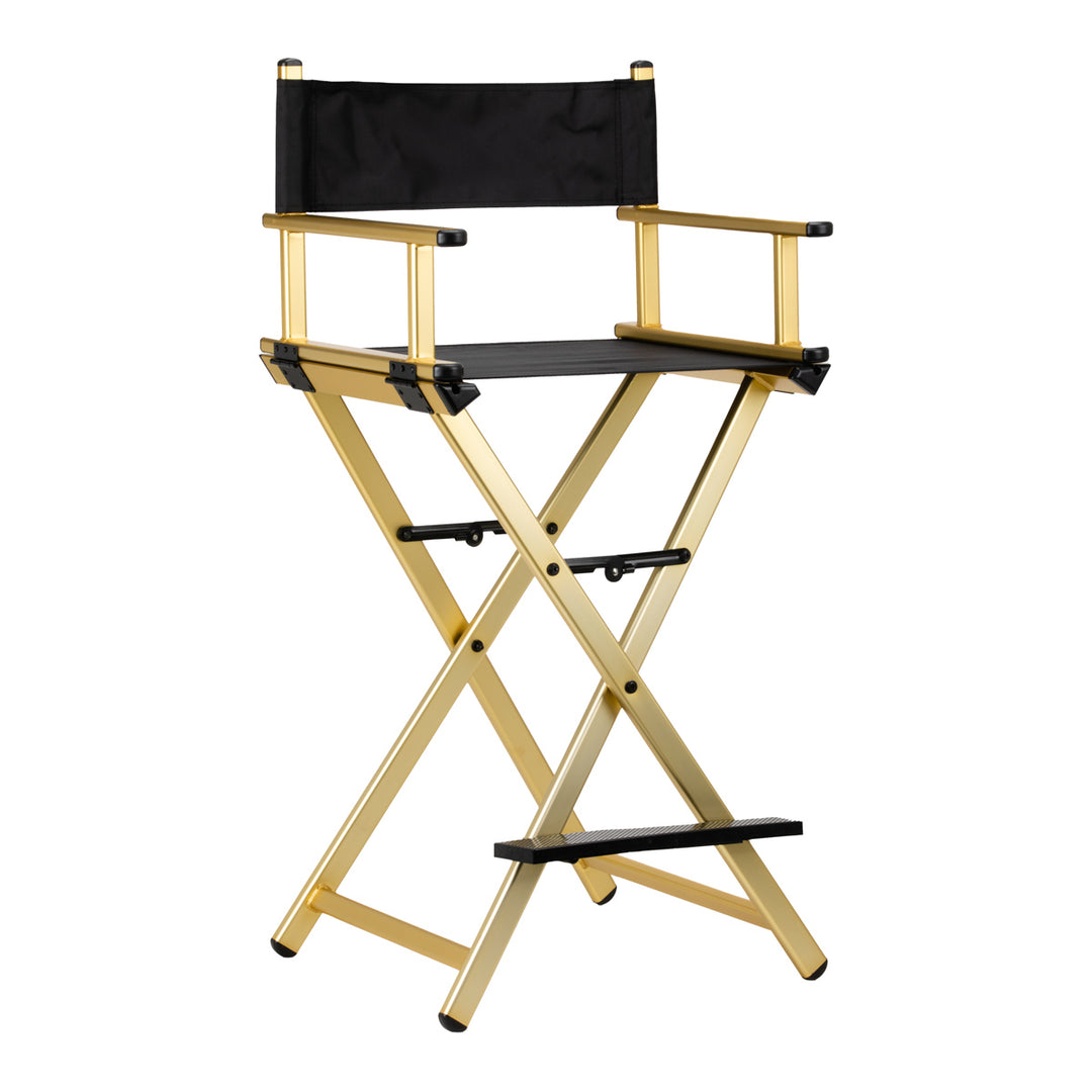 Chaise Maquillage Pliante Aluminium Or