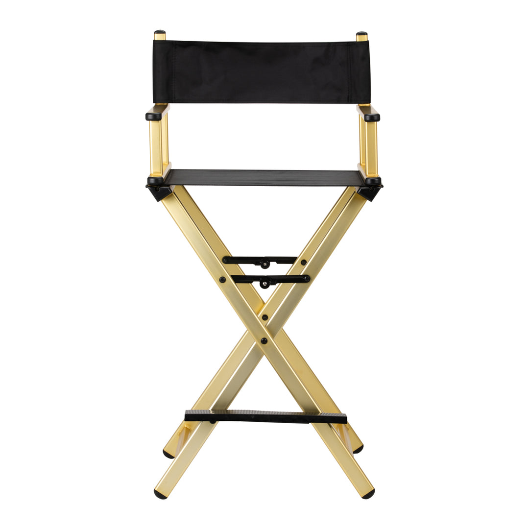 Chaise Maquillage Pliante Aluminium Or - image 2