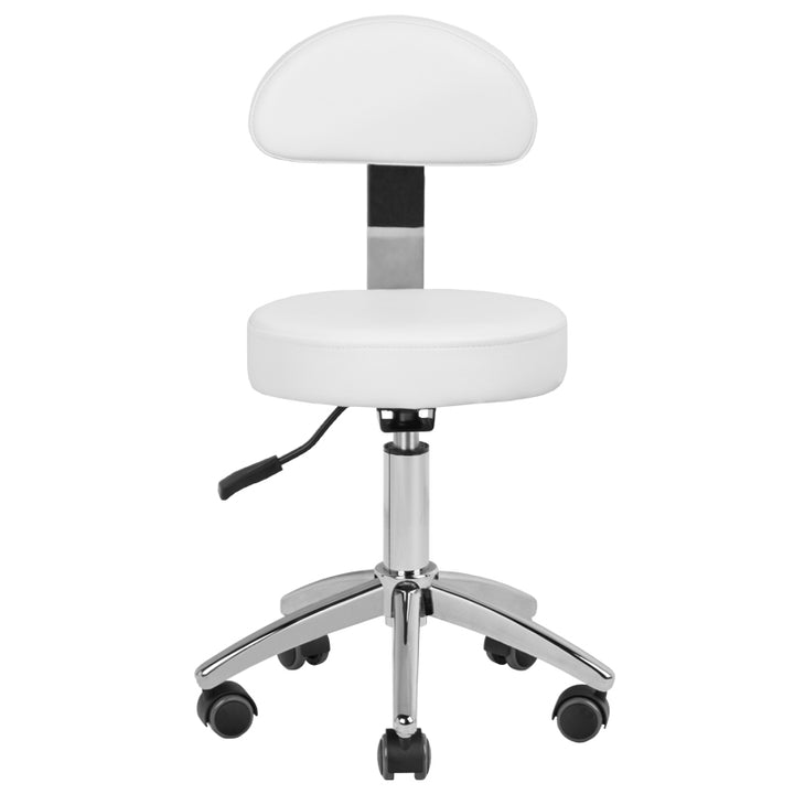 Tabouret 304P Blanc 2