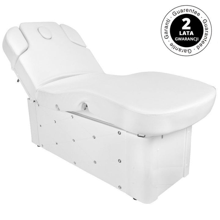 Table de massage Électrique Azzurro Krystal 370-3 4 Chauffé Blanc 6