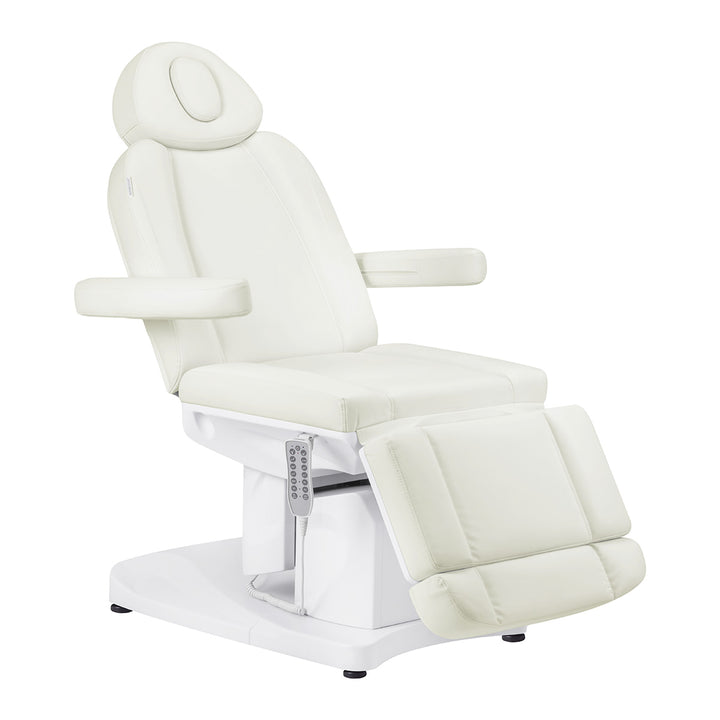 Fauteuil Esthétique Électrique Azzurro 708A 4 Moteurs avec Chauffage Blanc