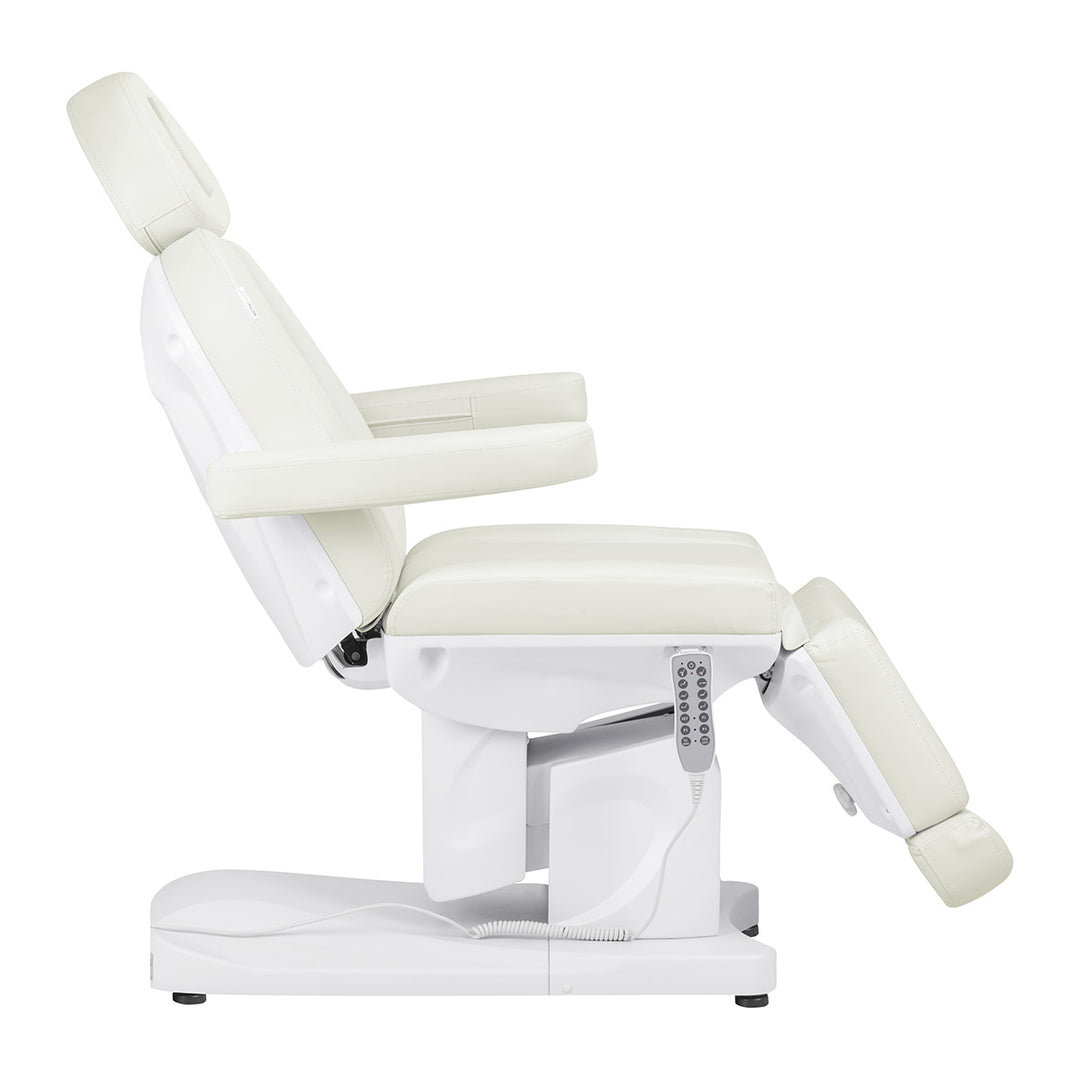 Fauteuil Esthétique Électrique Azzurro 708A 4 Moteurs avec Chauffage Blanc - image 2