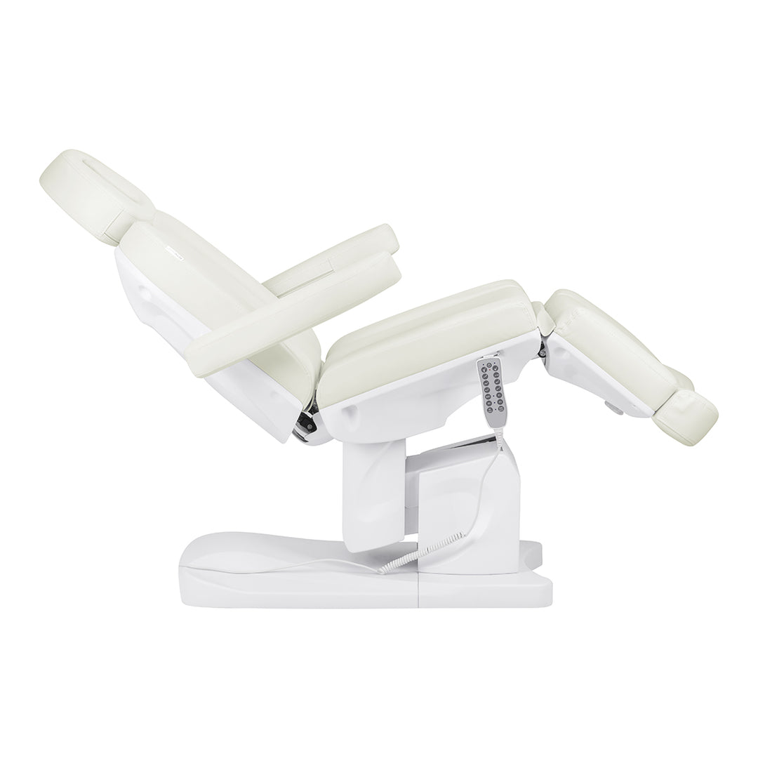 Fauteuil Esthétique Électrique Azzurro 708A 4 Moteurs avec Chauffage Blanc - image 3