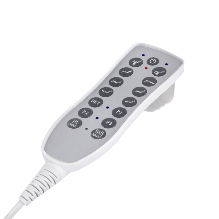 Fauteuil Esthétique Électrique Azzurro 708A 4 Moteurs avec Chauffage Blanc - image 10