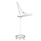 Lampe Esthétique sur Pied et Intensité et Couleur Réglables Elegante 801TL Blanc