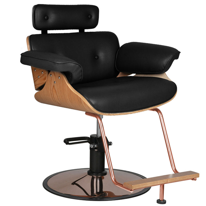 Fauteuil de Coiffeur Gabbiano Florence Noir