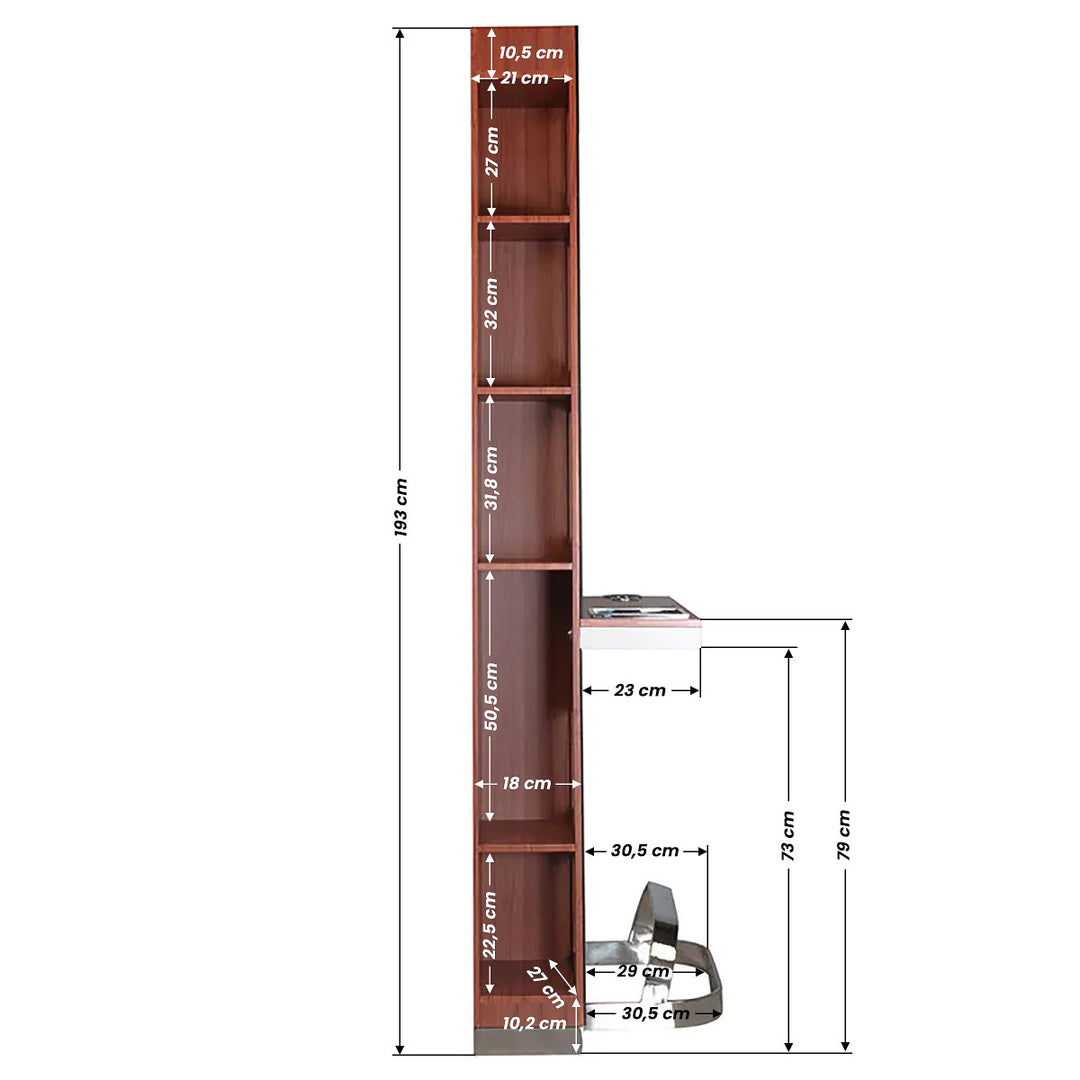 Poste de Coiffage Gabbiano B058 Cerises 9