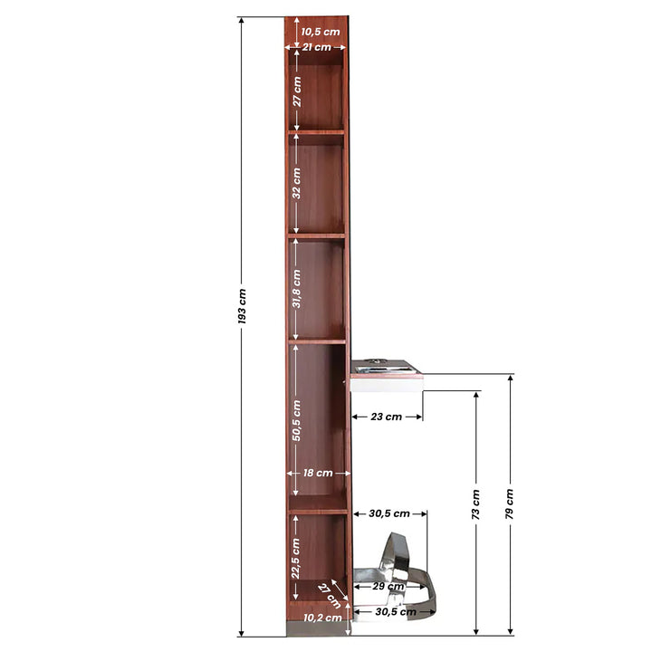 Poste de Coiffage Gabbiano B058 Cerises 9