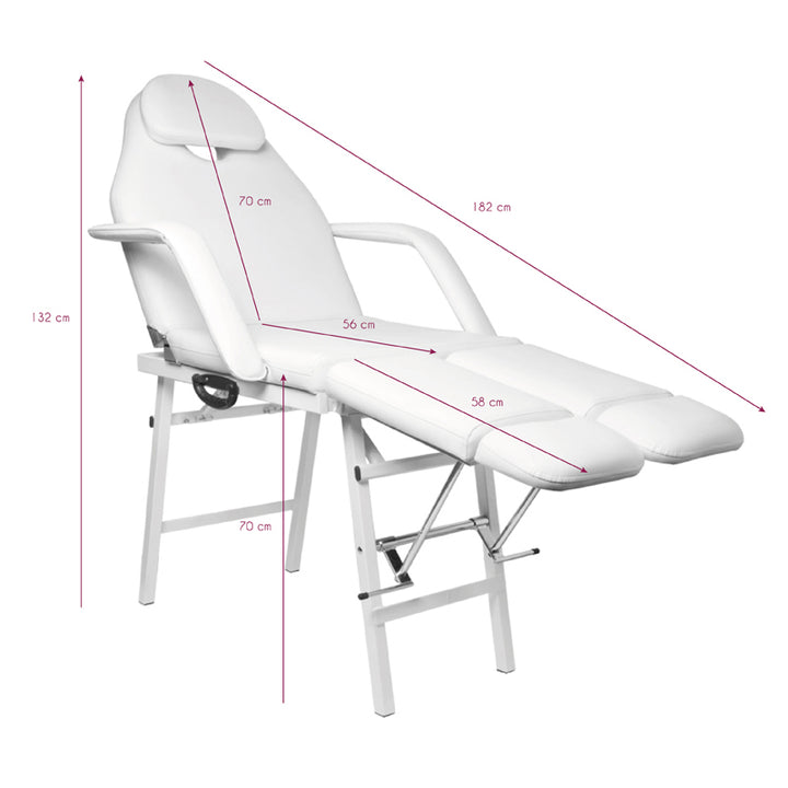 Fauteuil Esthétique P270 Pedi Blanc 8