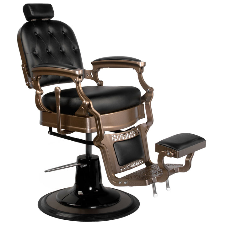 Fauteuil Barbier Gabbiano Old Ernesto Noir - image 3
