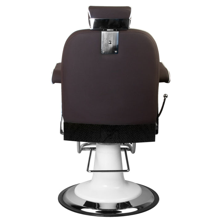 Fauteuil Barbier Gabbiano Amadeo Marron - image 3