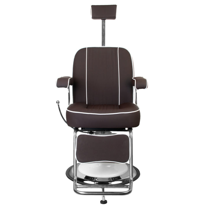 Fauteuil Barbier Gabbiano Amadeo Marron - image 6