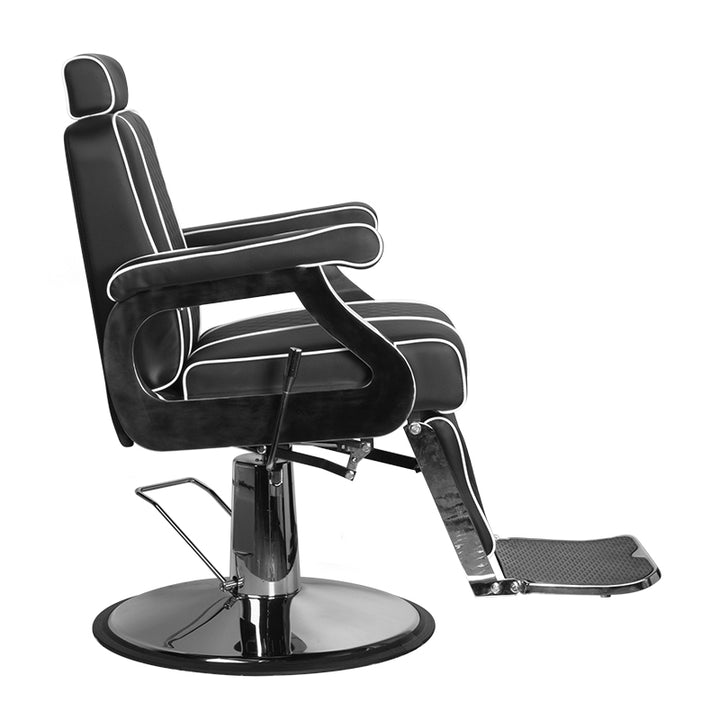 Fauteuil Barbier Gabbiano Paulo Noir - image 2