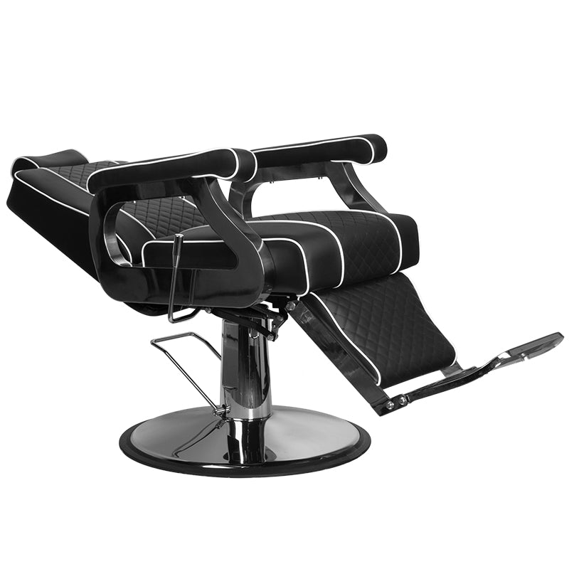 Fauteuil Barbier Gabbiano Paulo Noir - image 4