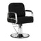 Fauteuil Barbier Gabbiano Rufo Noir