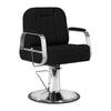 Fauteuil Barbier Gabbiano Rufo Noir