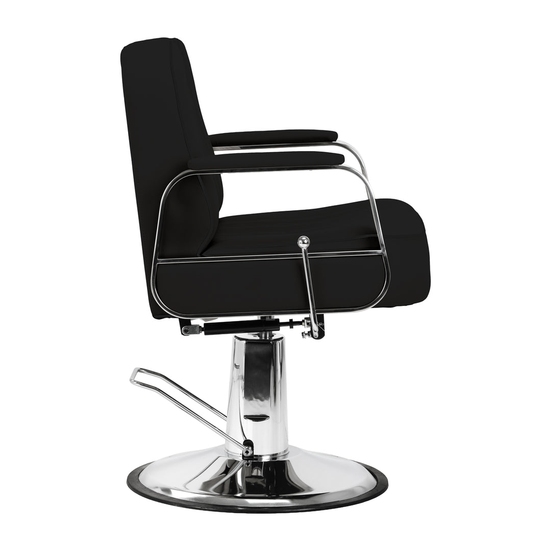 Fauteuil Barbier Gabbiano Rufo Noir - image 2