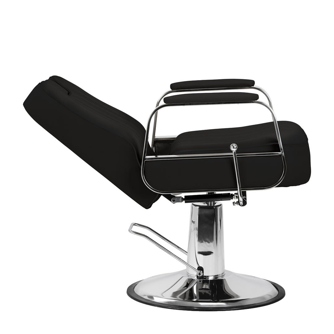 Fauteuil Barbier Gabbiano Rufo Noir - image 3