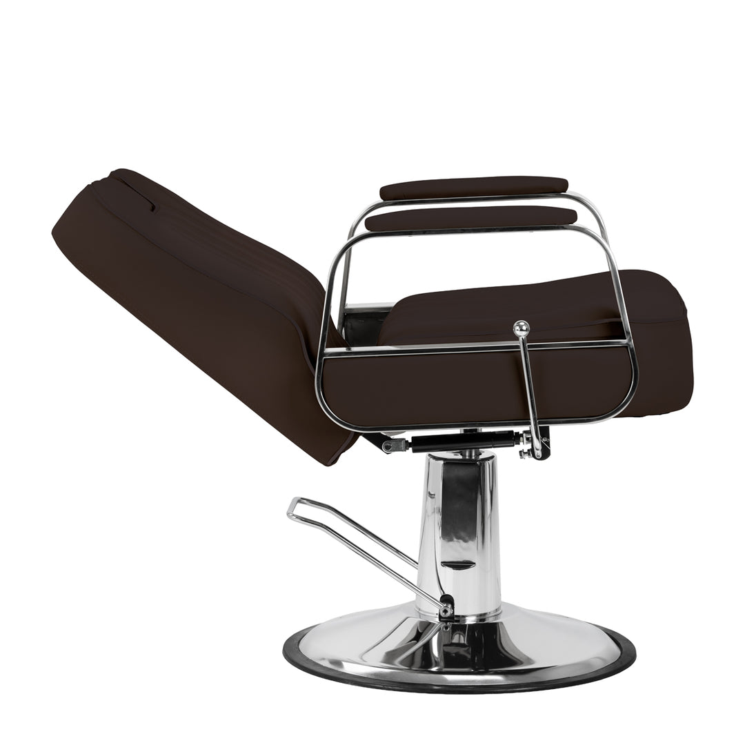 Fauteuil Barbier Gabbiano Rufo Marron - image 3