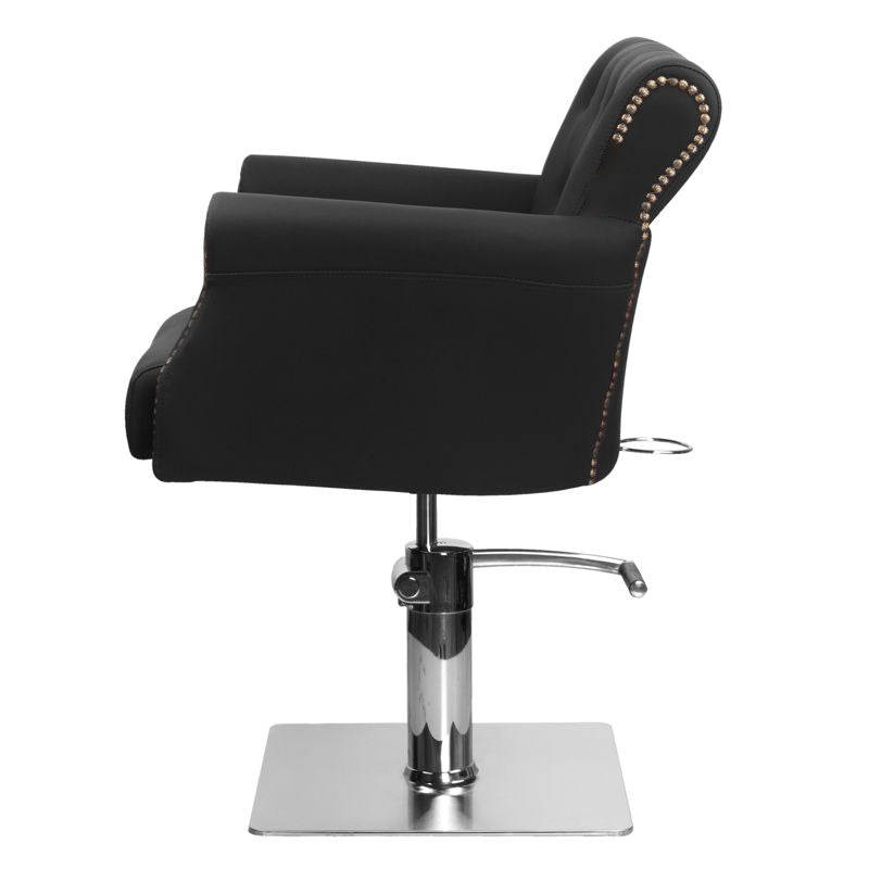 Fauteuil de Coiffeur Hair System Ber 8541 Noir 5