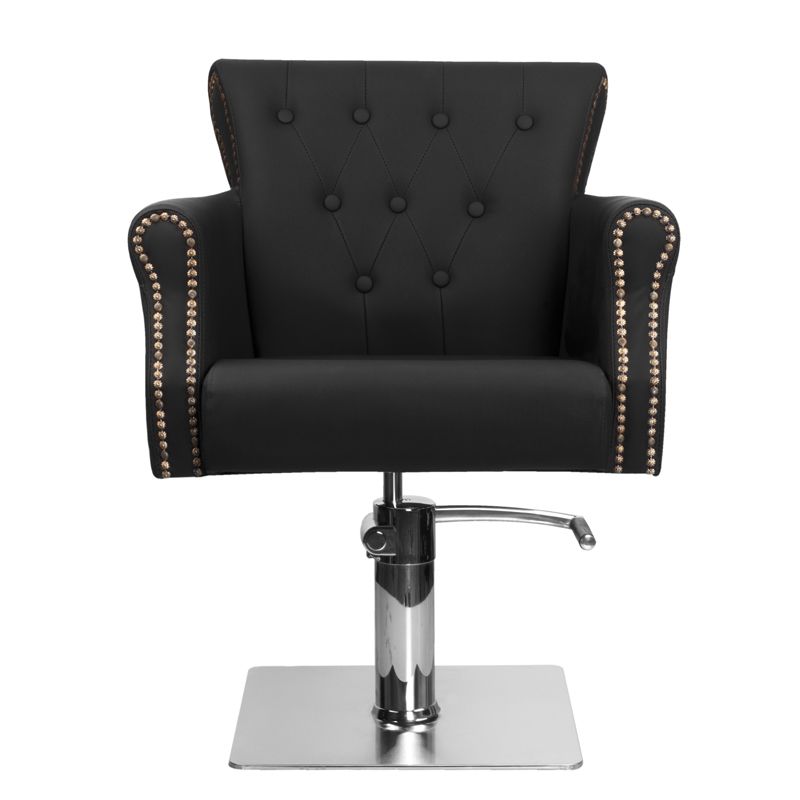 Fauteuil de Coiffeur Hair System Ber 8541 Noir 6