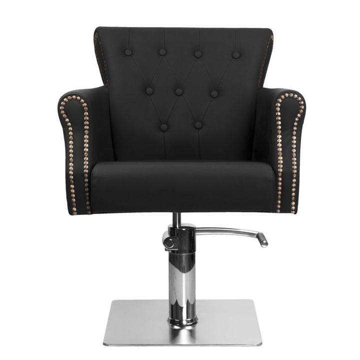Fauteuil de Coiffeur Hair System Ber 8541 Noir 7