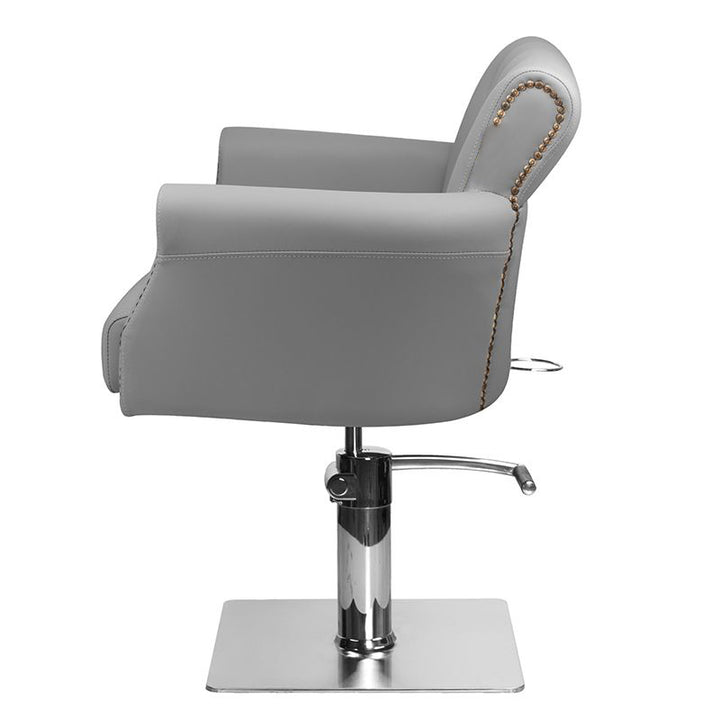 Fauteuil de Coiffeur Hair System Ber 8541 Gris