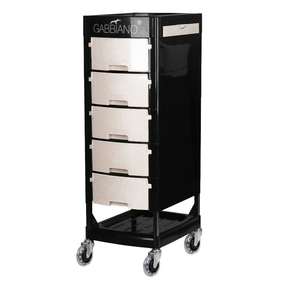 Chariot Coiffure Gabbiano FT65 Noir-Blanc