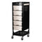Chariot Coiffure Gabbiano FT65 Noir-Blanc
