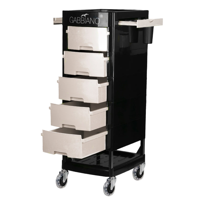 Chariot Coiffure Gabbiano FT65 Noir-Blanc - image 2