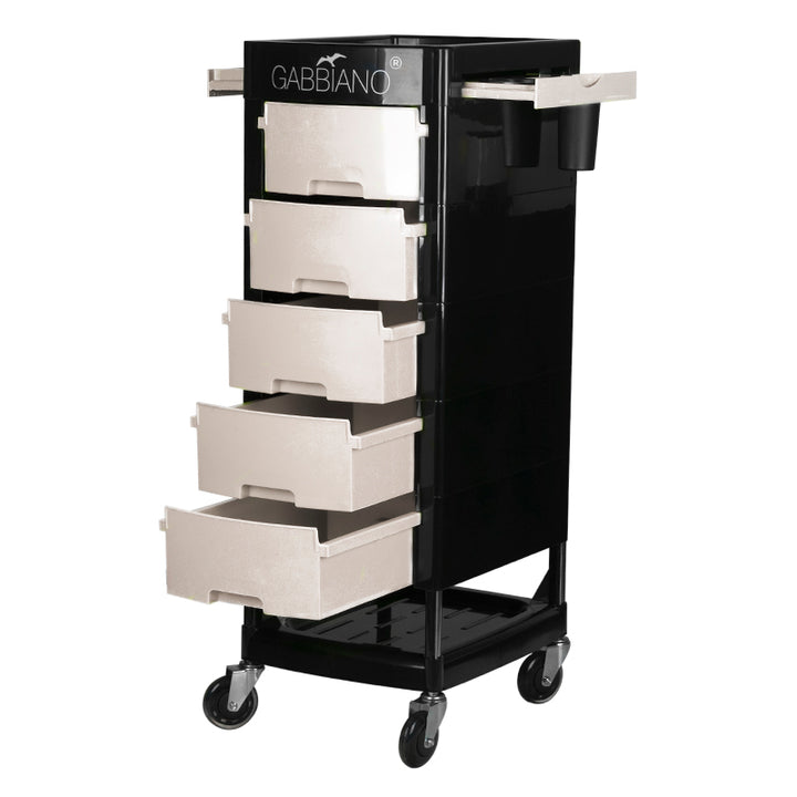 Chariot Coiffure Gabbiano FT65 Noir-Blanc - image 2