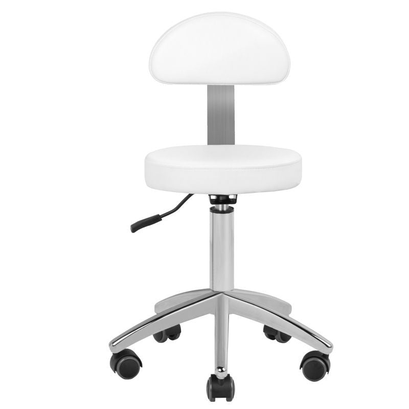 Fauteuil Esthétique Électrique Sillon Lux 273B 3 Moteurs avec Tabouret Blanc - image 3