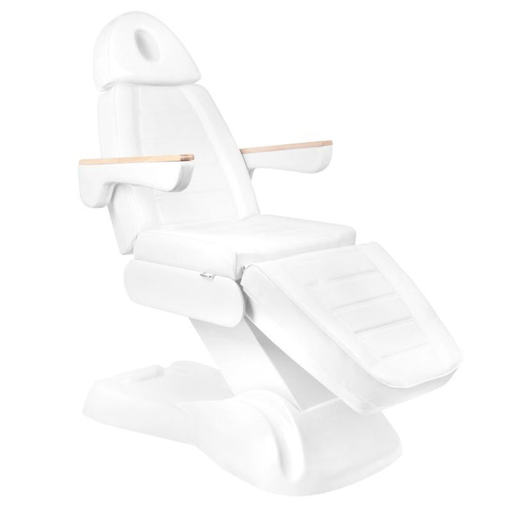 Fauteuil Esthétique Électrique Sillon Lux 273B 3 Moteurs avec Tabouret Blanc - image 5