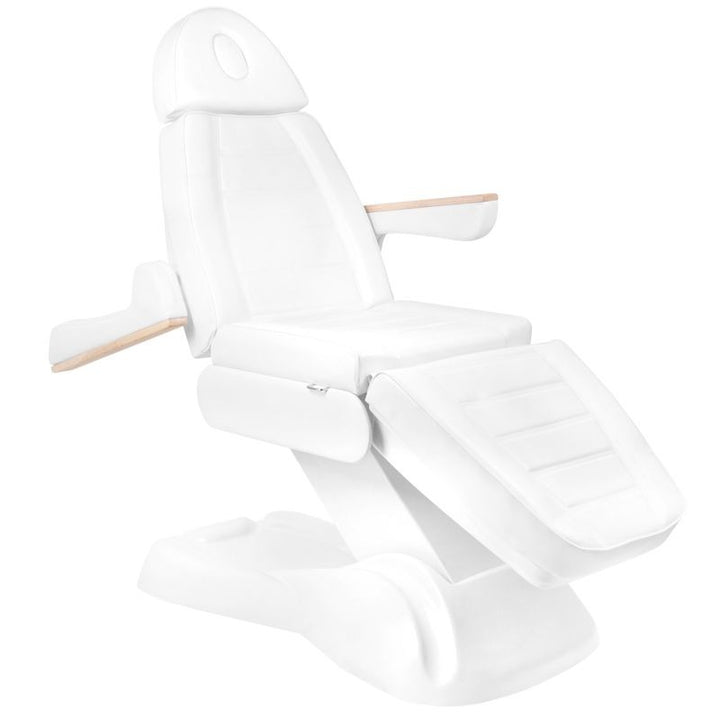 Fauteuil Esthétique Électrique Sillon Lux 273B 3 Moteurs avec Tabouret Blanc - image 6