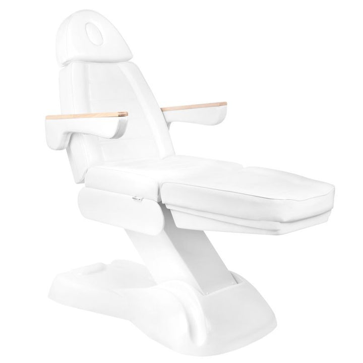 Fauteuil Esthétique Électrique Sillon Lux 273B 3 Moteurs avec Tabouret Blanc - image 7