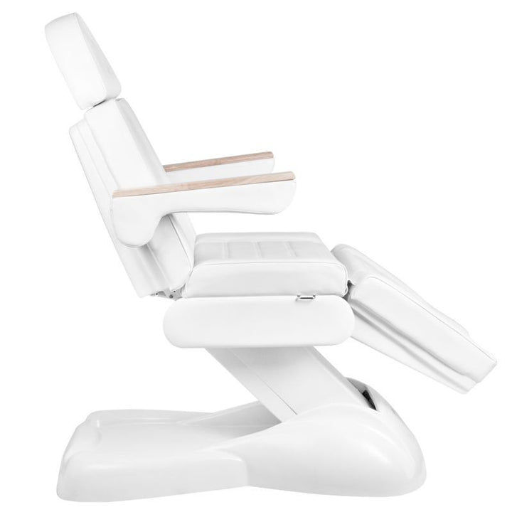Fauteuil Esthétique Électrique Sillon Lux 273B 3 Moteurs avec Tabouret Blanc - image 10