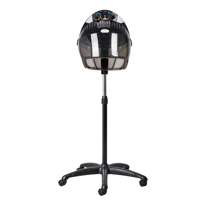 Casque Sèche-Cheveux sur Pied Gabbiano Centurion LVI-203S Triple Vitesse Ionic Noir