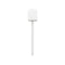 Exo Émeri Courbé 10 mm Blanc Moyen 10x