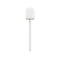 Exo Émeri Courbé 13 mm Blanc Fin 10x